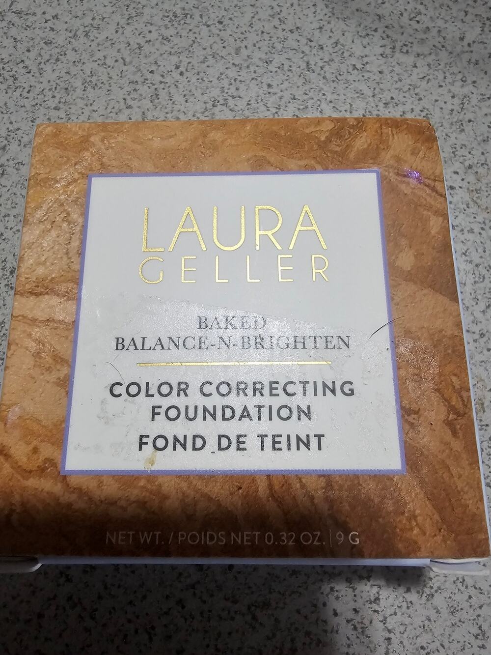 NEW - Laura Geller Baked Balance-N-Brighten Color Correcting Foundation Medium